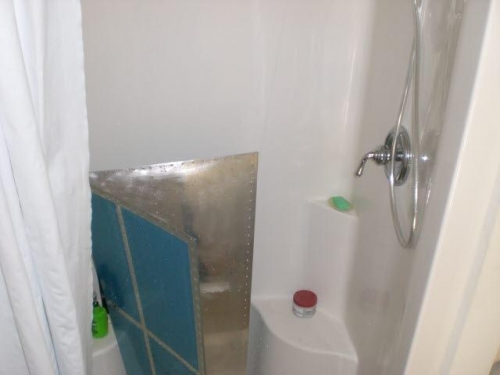 A hot soothing shower