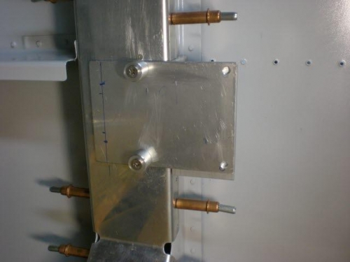 Throttle quad mounting plate