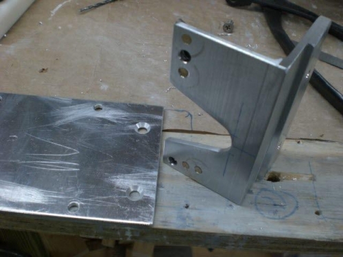 Mounting plate and support