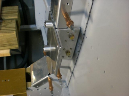 Mounting plate and support installed