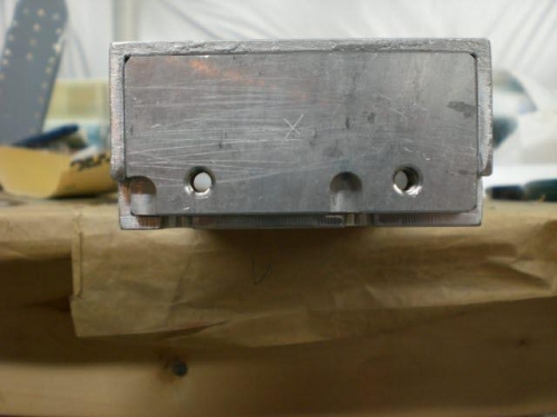 Marked, drilled, heli-coiled