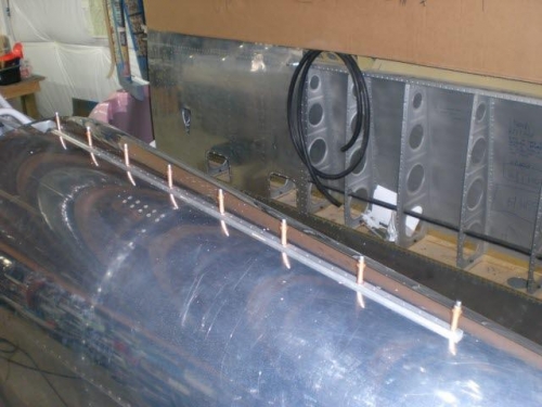 Canopy Rail Spacer Drilled