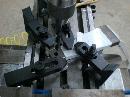 Made drilling the hole easier