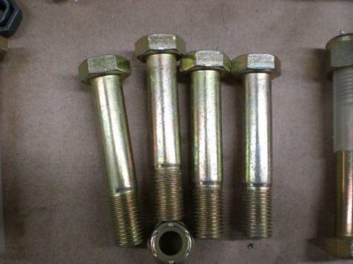 Right amount of the wrong bolts