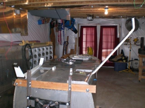 Left Gear on fuselage