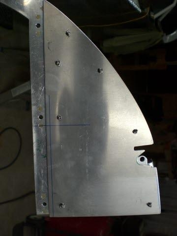 Sub-panel screw holes transferred