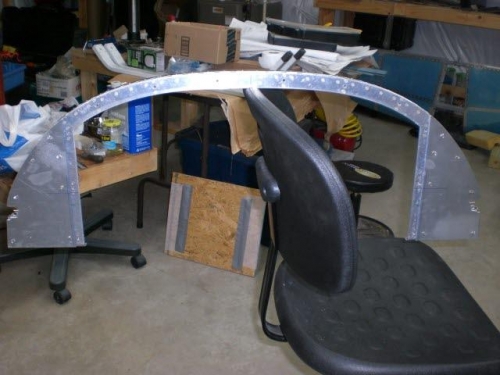 Sub-panel screw holes done