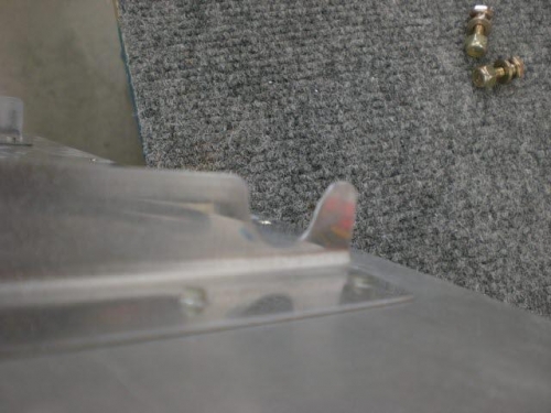 Modify Stiffner for Park Brake Cable