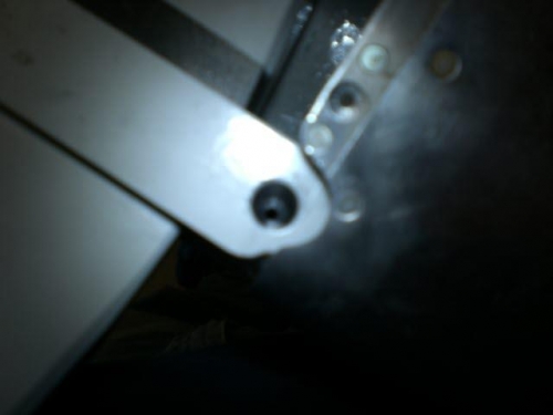 Pilot hole drilled