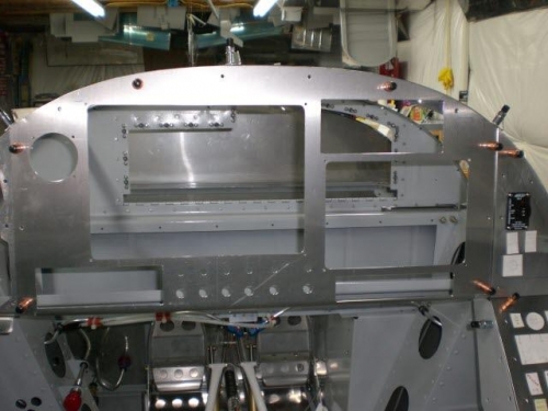 Cutting reliefs in instrument panel frame