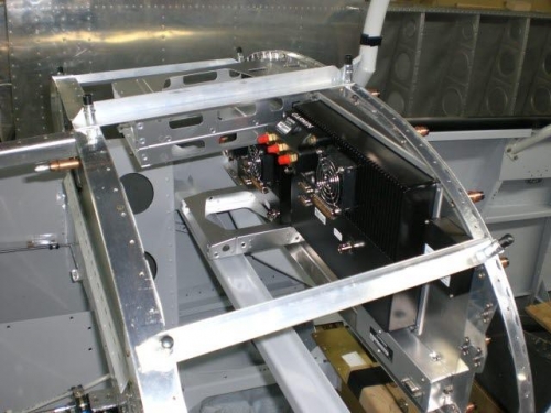 Boxes sitting in openings