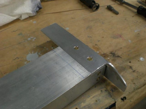 Top machined and fit