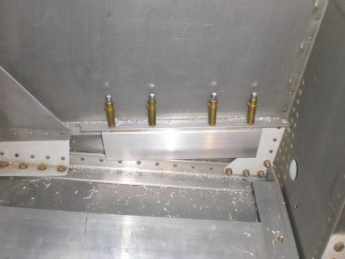 Drilled and ready for nutplates