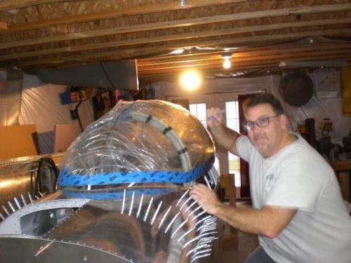 Working with Rob fitting canopy