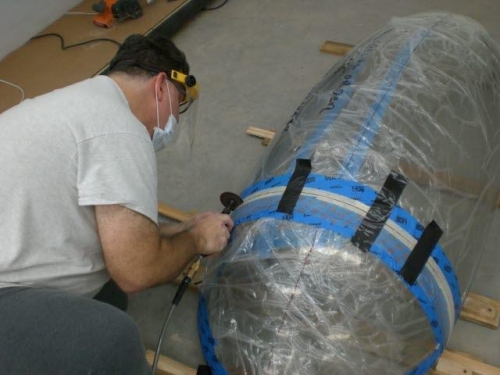 THE BIG CUT IN PROGRESS