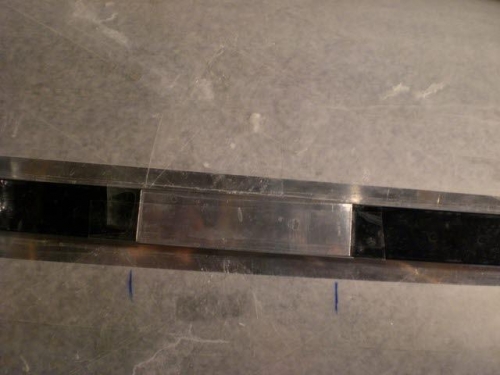 Fiberglass notch mold