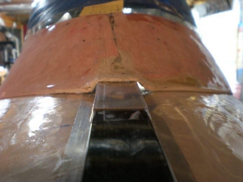 Aluminum piece made for notch