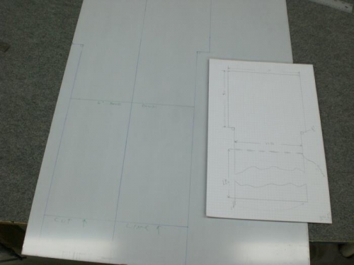 Stainless sheet for floor