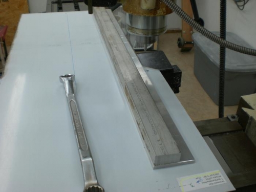 Setting up on mill machine