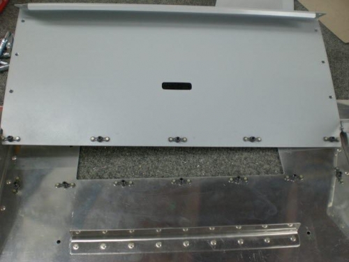 Seat Ramp Nutplates Installed