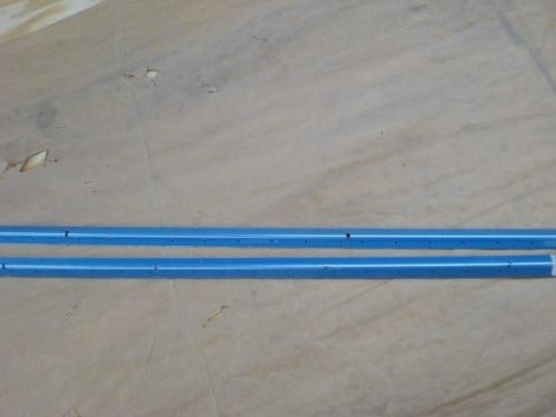 Stiffners begin as long pieces of angle