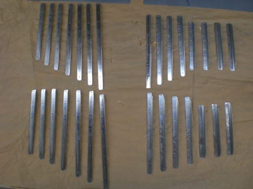 Here are the stiffners after much work