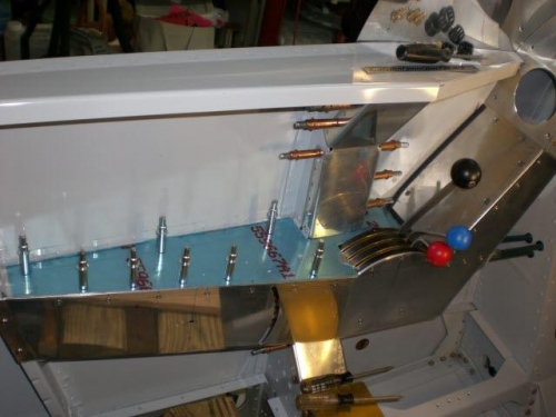 Top drilled and countersink