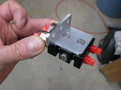 Countersink Park Brake Bracket