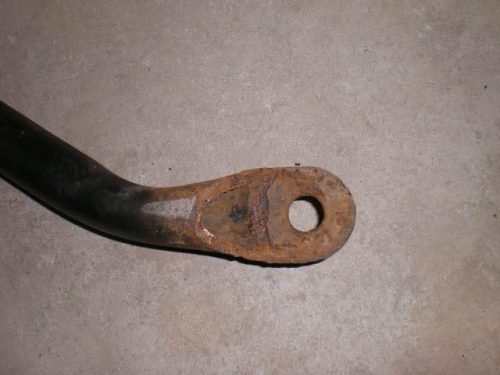 Old swaybar broken