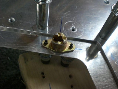 Camloc receptales located and drilled