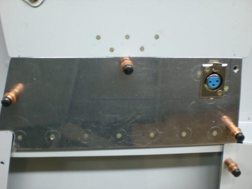 Panel fit socket installed