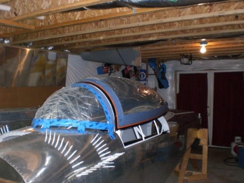 Canopy on after Sika