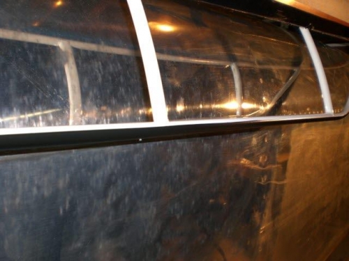 Canopy frame ctr line marked