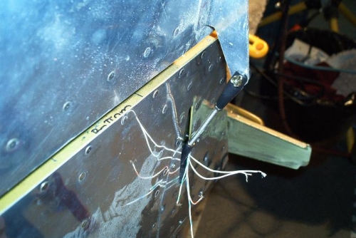 Side View of servo pushrod