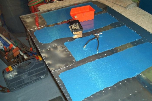 Completed inboard bottom left