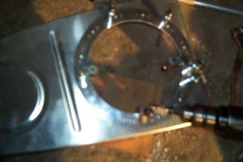 Drilled the nut plate holes