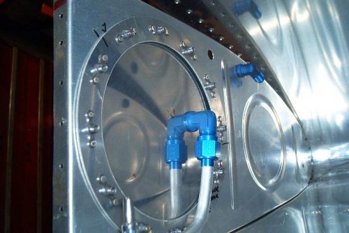 an inside tank look at the work