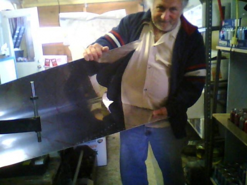 Avery dimpler at work Randy too!