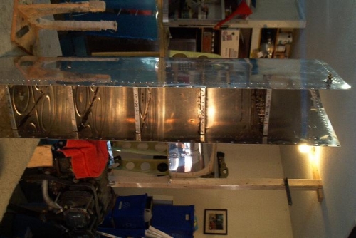 See the Pro Seal squeezing out from the ribs