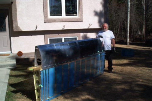 Took Right wing off uprights