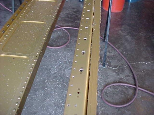 Countersinking for Fuel Tank screws