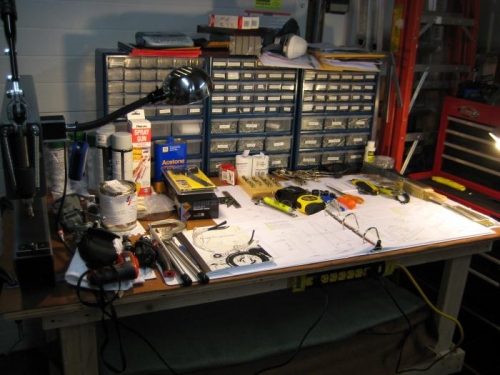 Tool and Part Bench