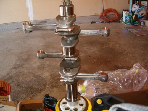 Recertified rods and new bearings