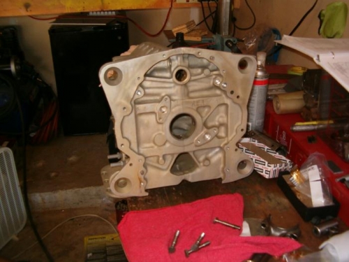 Measuring main bearig clearance