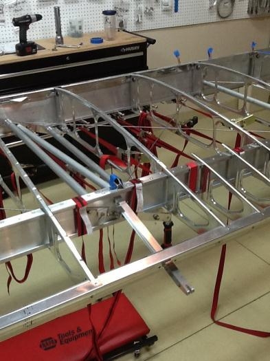 Straps viewed from above