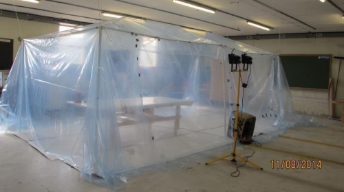 Paint booth