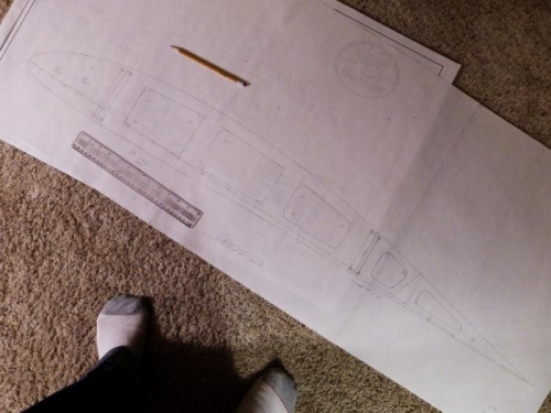 Rib plot for Riblett GA30U-612