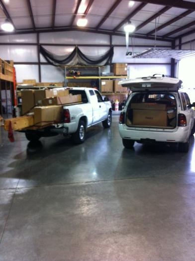 Both Vehicles Loaded