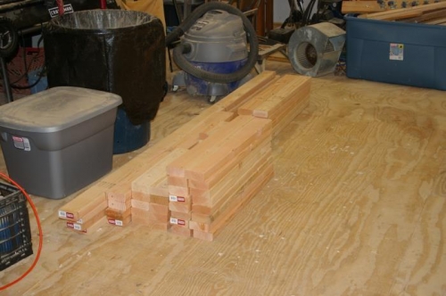 2x4 stock for workbench