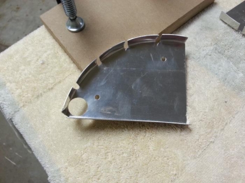 completed aileron nose rib